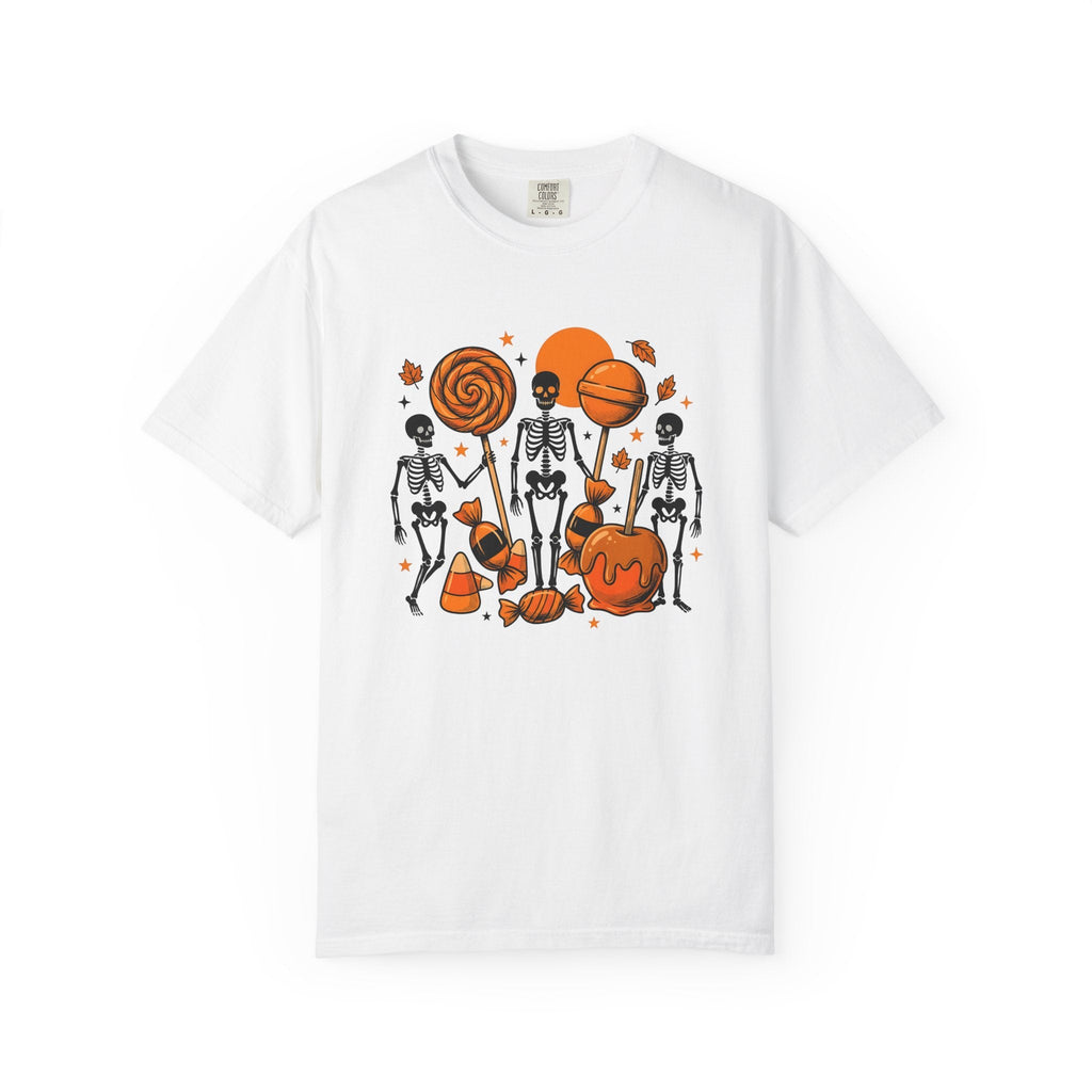 Skull Sweets Shirt Halloween Horror Unisex Gift Comic Tee product image 1
