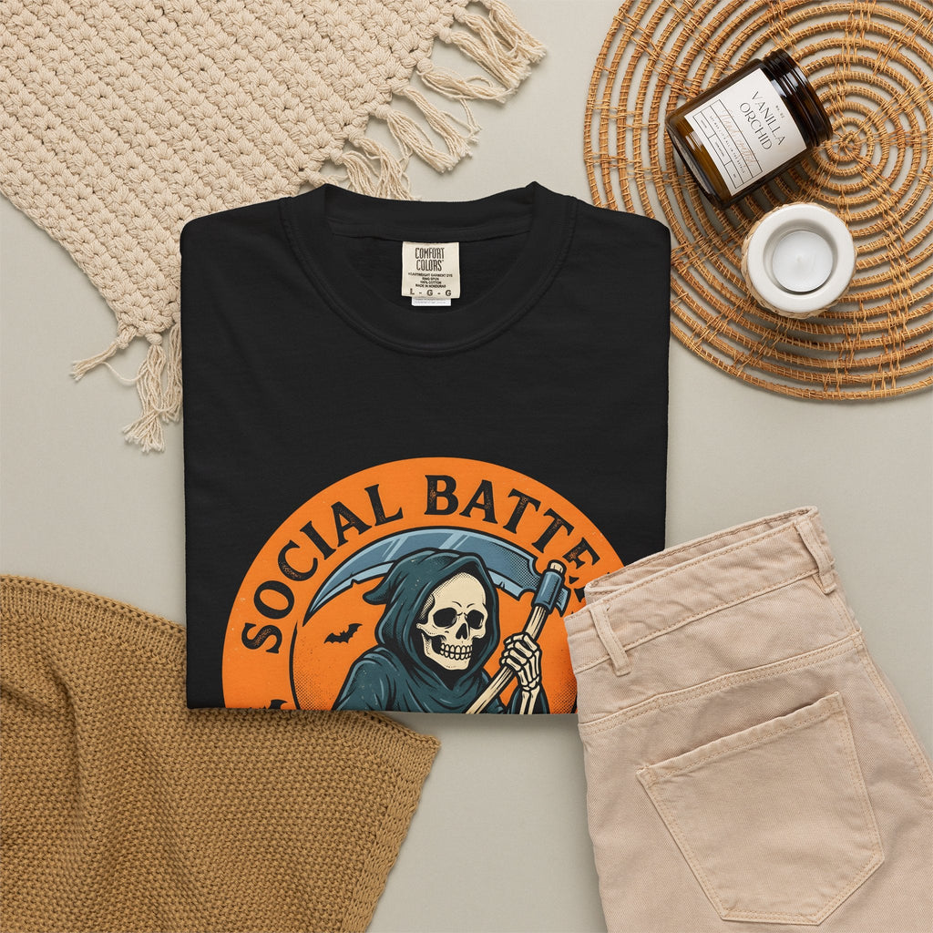 Grim Reaper Shirt Halloween Goth Unisex Gift Vintage Tee product image 16