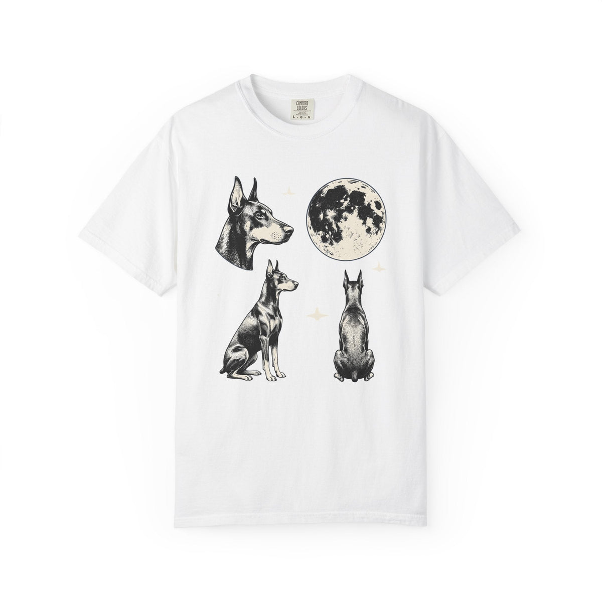 Doberman Canine Shirt Dog Zodiac Unisex Gift Classic Tee product image 1