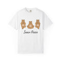 Meditation Bear Shirt Yoga Wildlife Unisex Gift Kawaii Tee product image 1