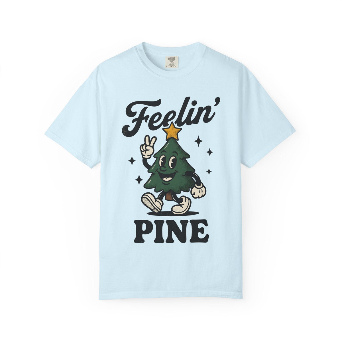 Cartoon Christmas Tree Shirt Humor Unisex Gift Vintage Tee product image 2