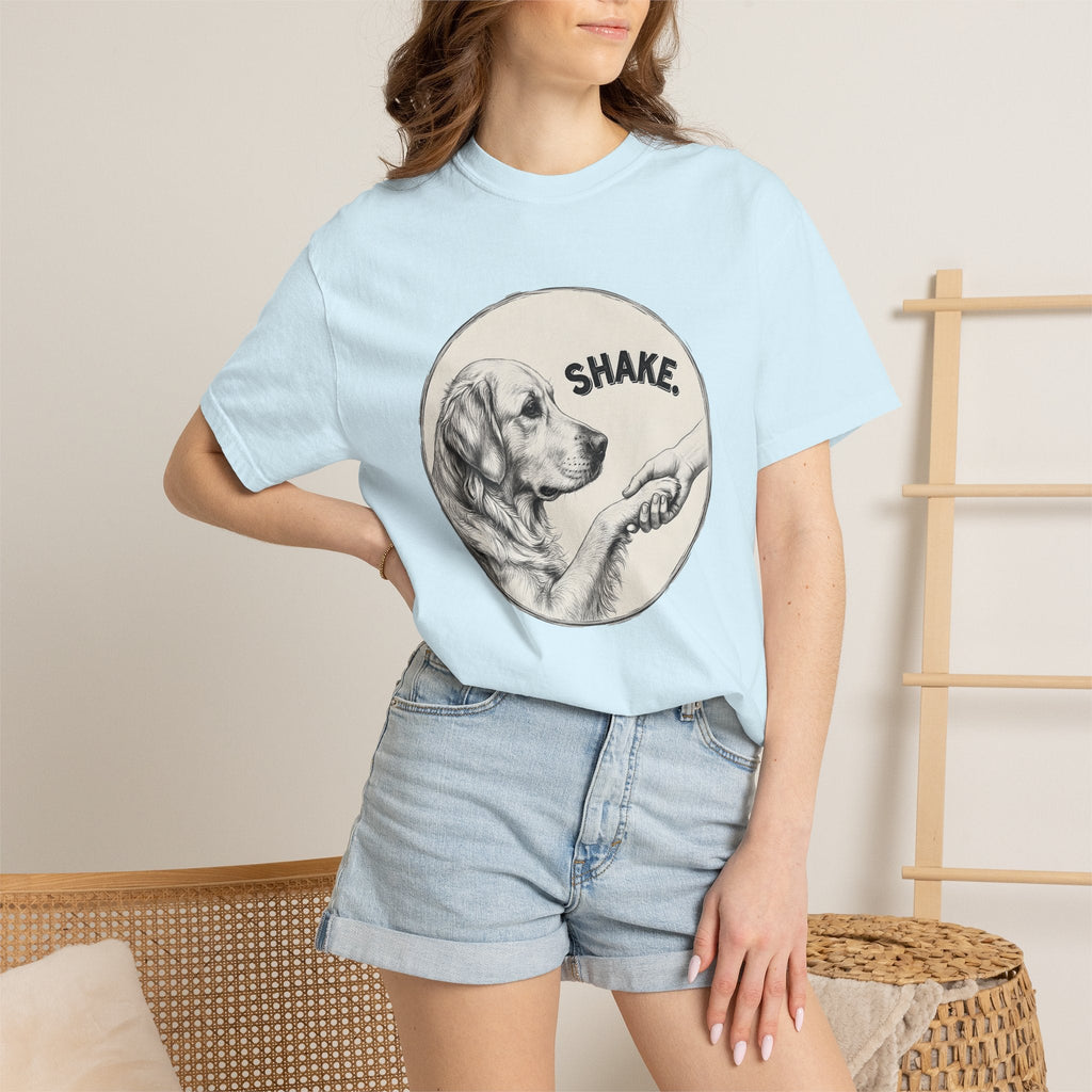 Golden Retriever Shirt Dog Pet Unisex Gift Hand Drawn Tee product image 9