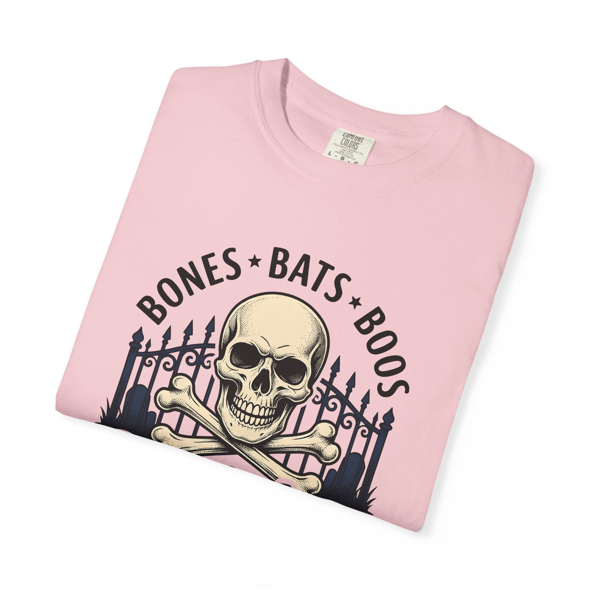 Skeleton Crossbones Shirt Halloween Gothic Unisex Gift product image 11