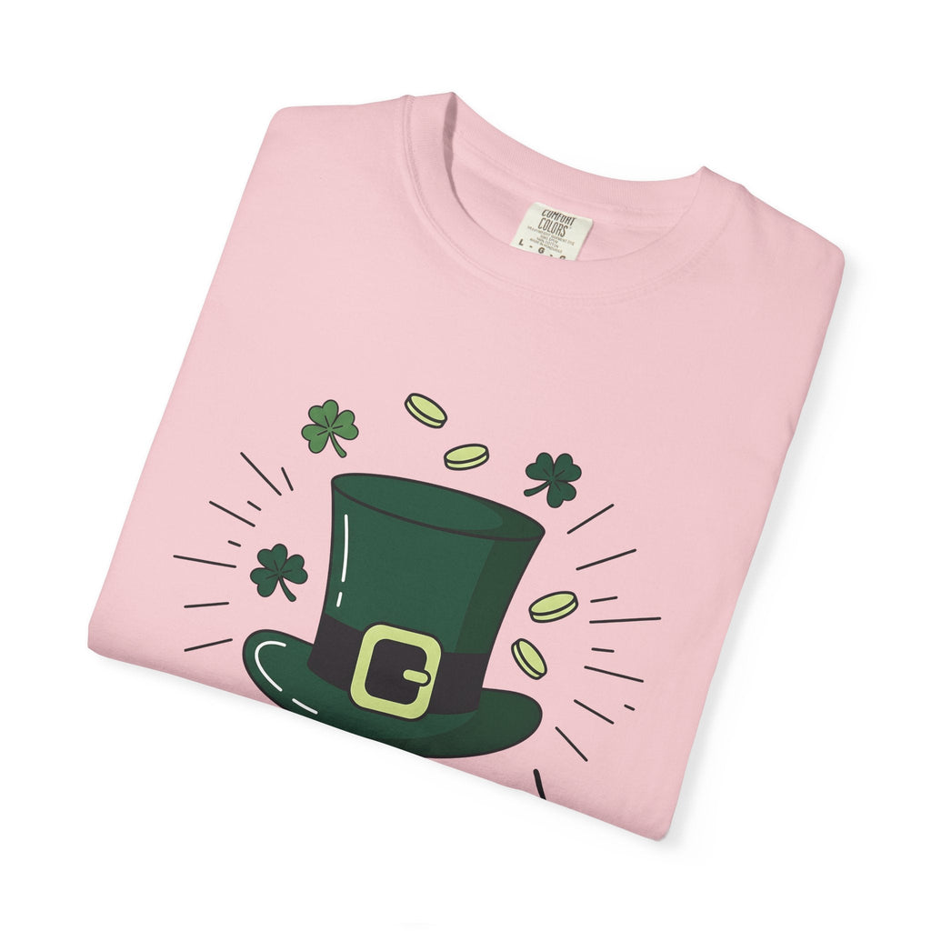 Leprechaun Hat Shirt St Patrick's Day Festival Unisex Gift Hand Drawn Tee Top
