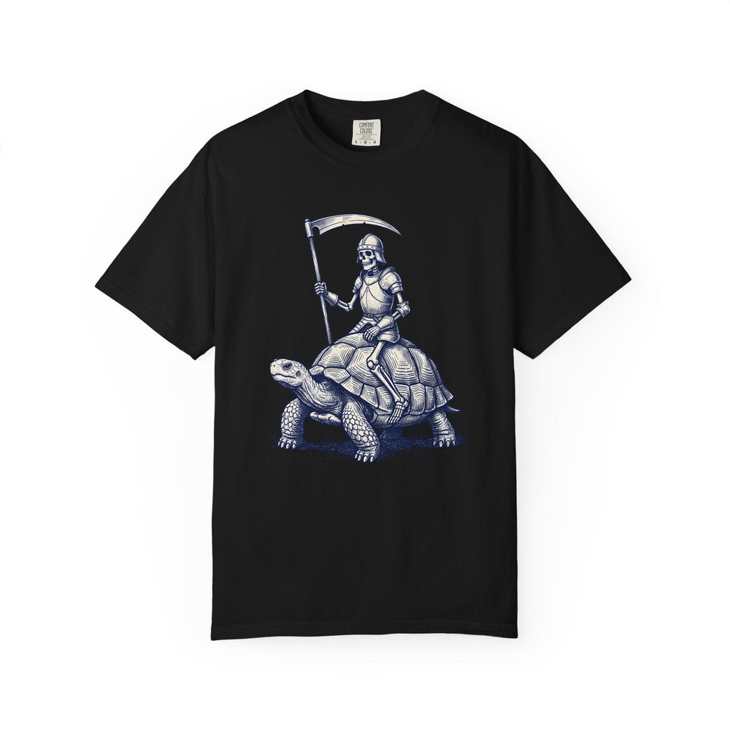 Skeleton Warrior Turtle Shirt Gothic Autumn Unisex Gift product image 4