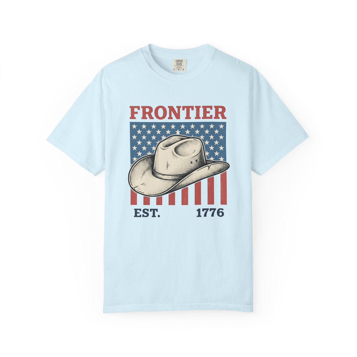 Cowboy Hat Shirt America Western Unisex Gift Vintage Tee Stetson T-Shirt Patriot