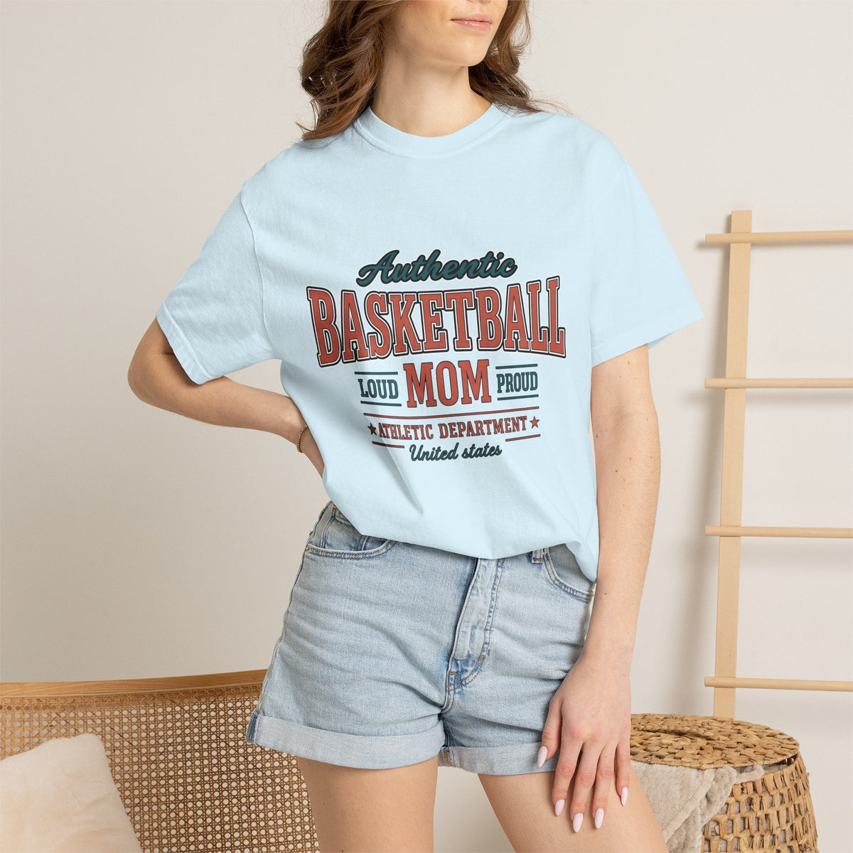 Basketball Mother Shirt Moms Exercise Gift for Women Sporty product image 9