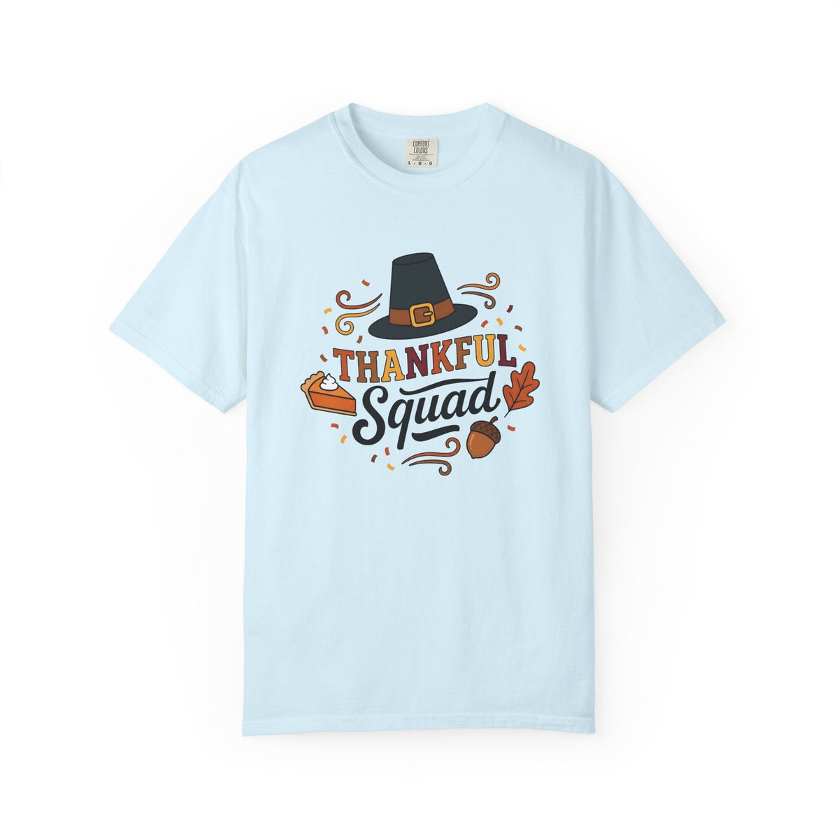 Pilgrim Hat Cute T-Shirt – Thanksgiving Harvest Fall Design, Unisex Graphic Tee