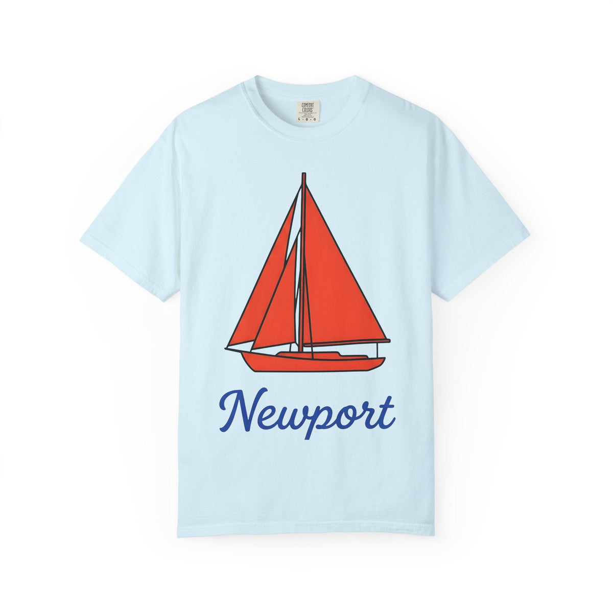 Sailboat Shirt Nautical Holiday Unisex Gift Modern Tee product image 2