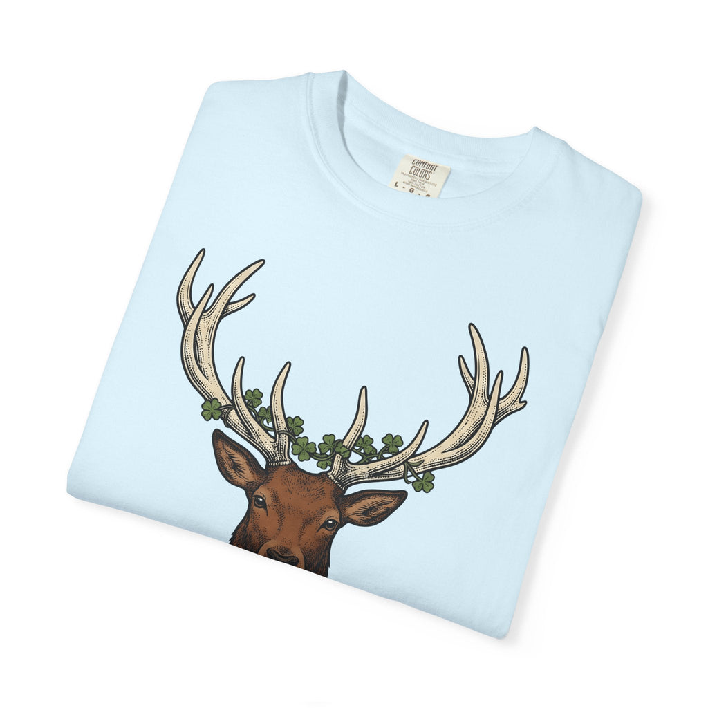Deer Beer Mug Shirt St Patrick's Day Beer Unisex Gift Vintage Tee Beer Stein