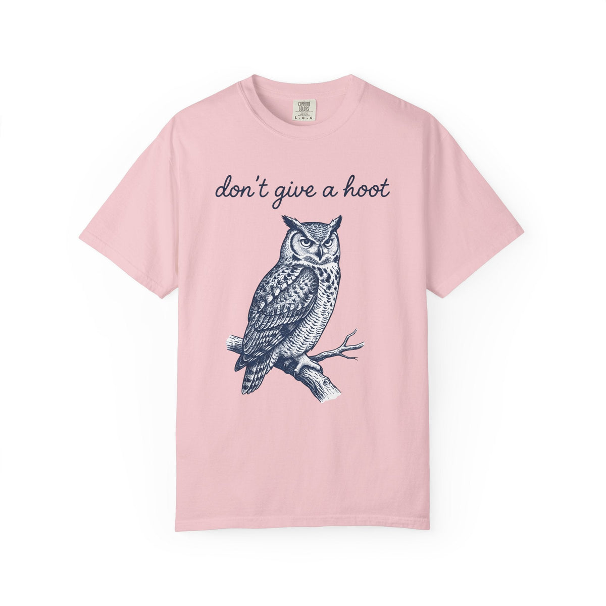 Owl Illustration Shirt Funny Pets Unisex Gift Hand Drawn product image 3