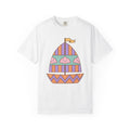 Sailboat Drawing Shirt Cute Ocean Unisex Gift Cartoon Tee product image 1