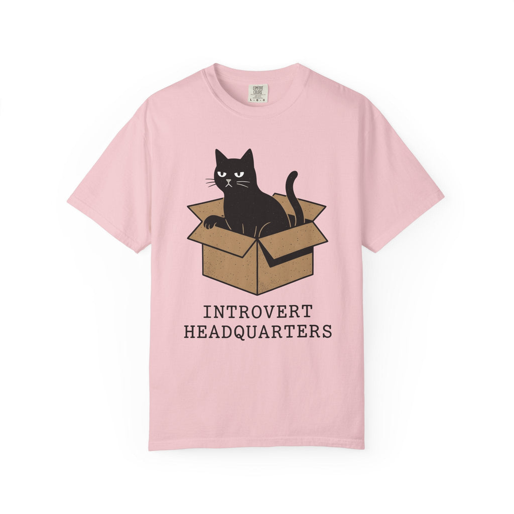 Black Cat Crate Shirt Shy Unisex Gift Simple Tee Carrier product image 3