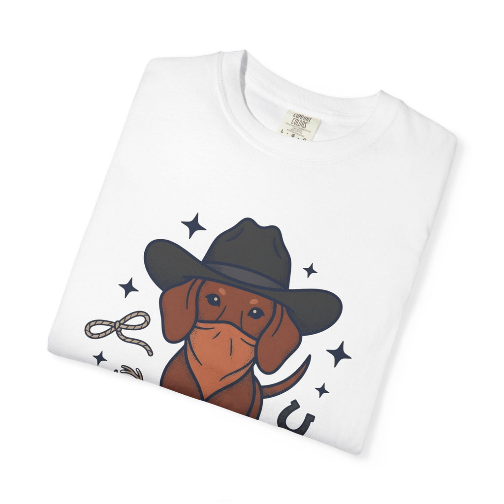 Rodeo Dog Shirt Western Wear Unisex Gift Hand Drawn Tee product image 5