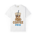 Cold Coffee Cup Shirt Coffee Gourmet Unisex Gift Comic Tee Coffee Mug T-Shirt