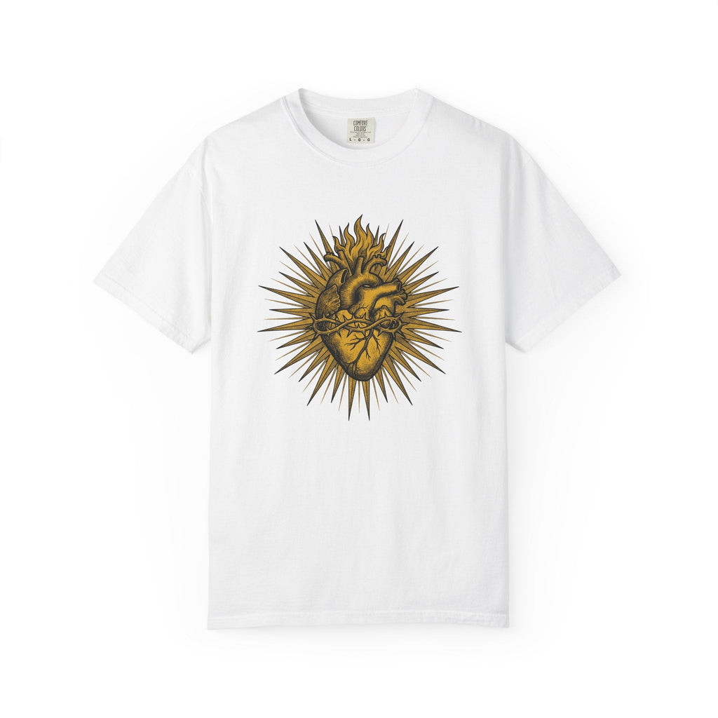 Sacred Heart Shirt Spiritual Gift Women Tattoo Tee T-Shirt product image 1