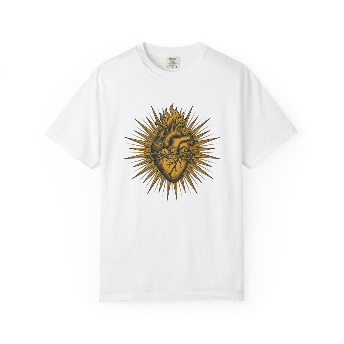 Sacred Heart Shirt Spiritual Gift Women Tattoo Tee T-Shirt product image 1