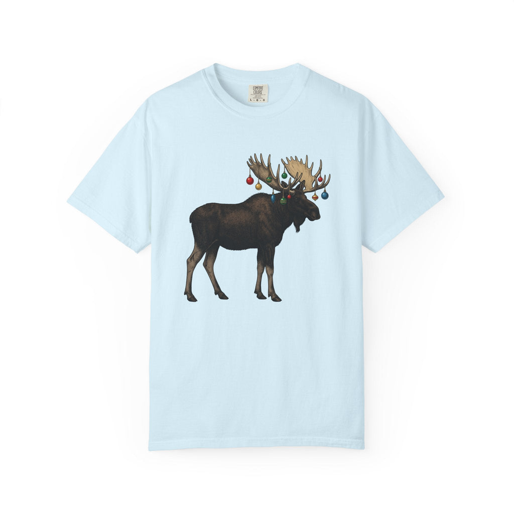 Elk Shirt Christmas Wildlife Unisex Gift Retro Tee Wapiti product image 2