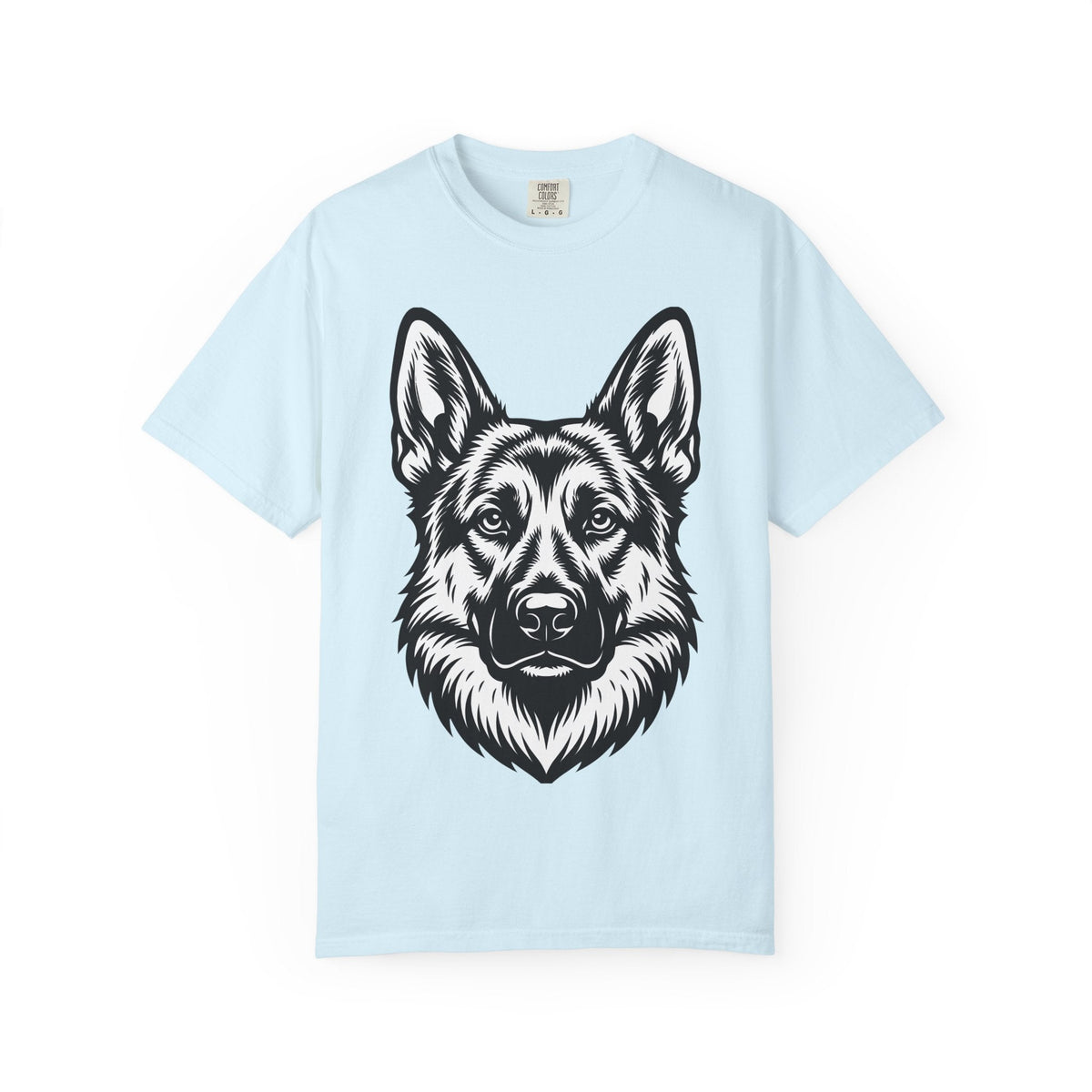 German Shepherd Shirt Dog Pets Gift Women Line Art Tee product image 2
