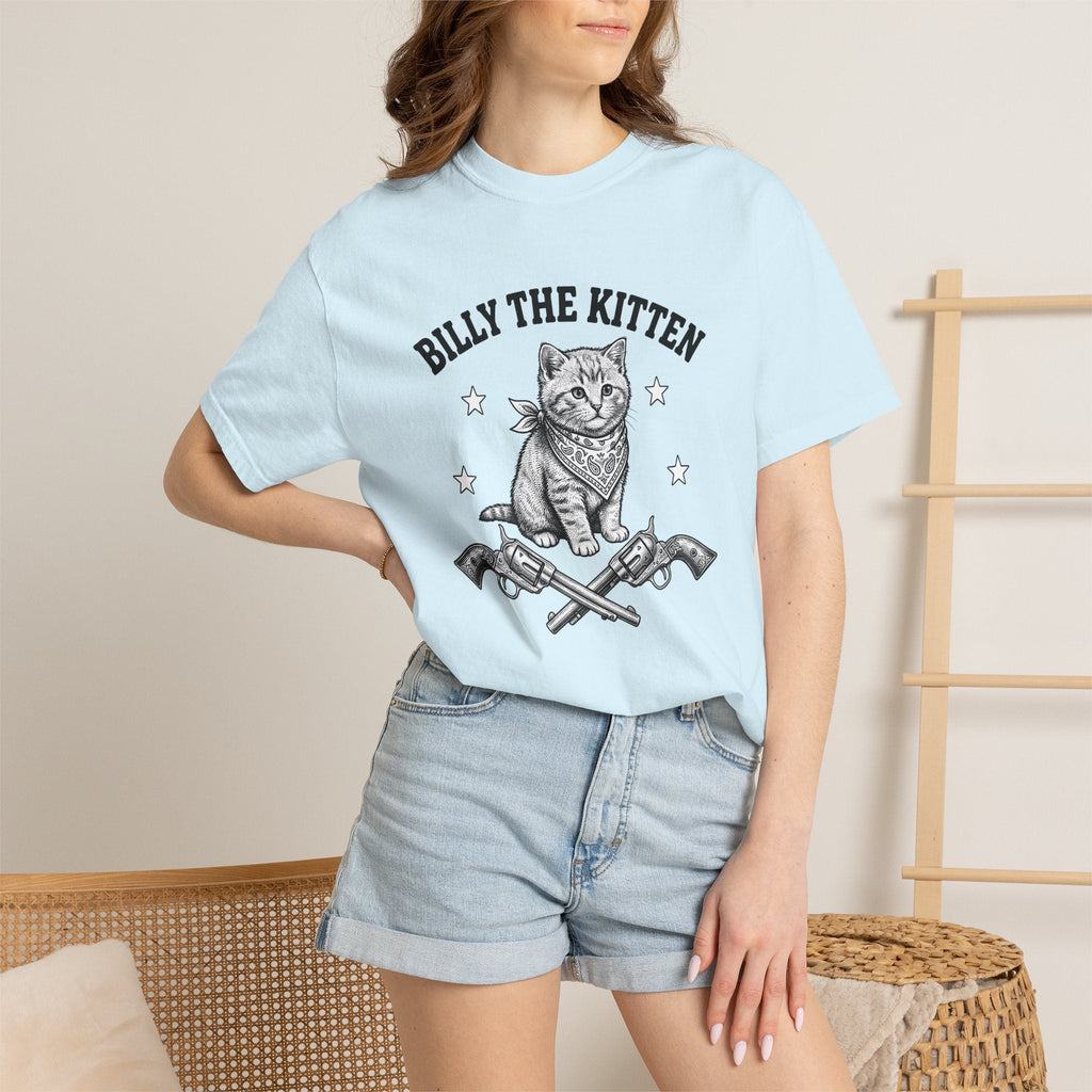 Cowboy Kitten Shirt Cat Western Unisex Gift Vintage Tee product image 9