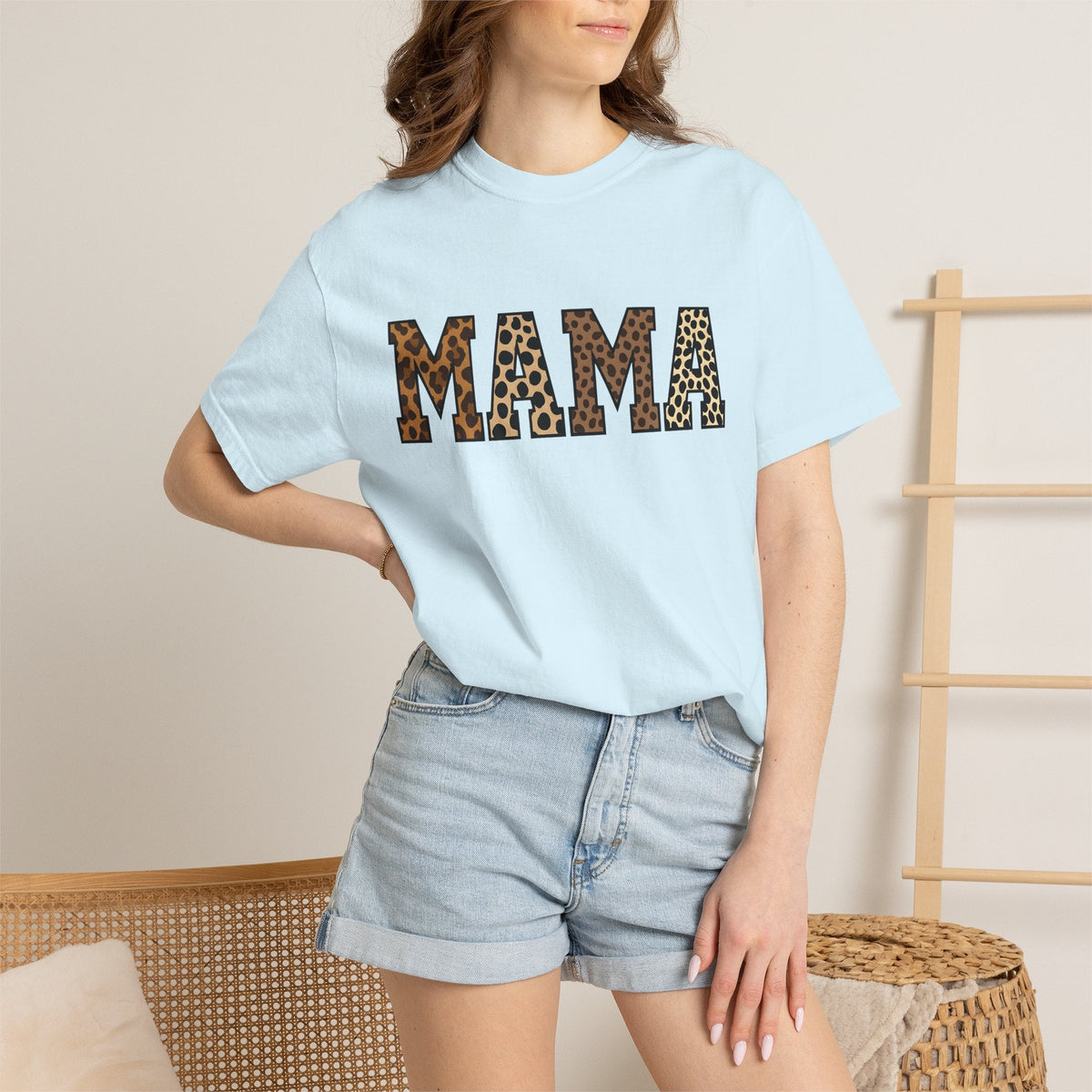 Spotted Print Letters Shirt Moms Critters Gift for Women product image 9