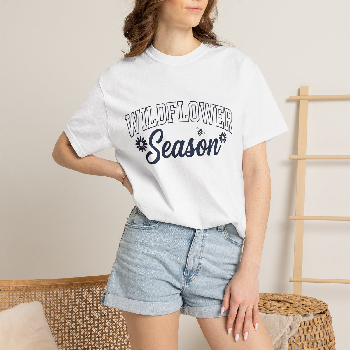 Wildflower Design Shirt Outdoors Unisex Gift Contemporary product image 6