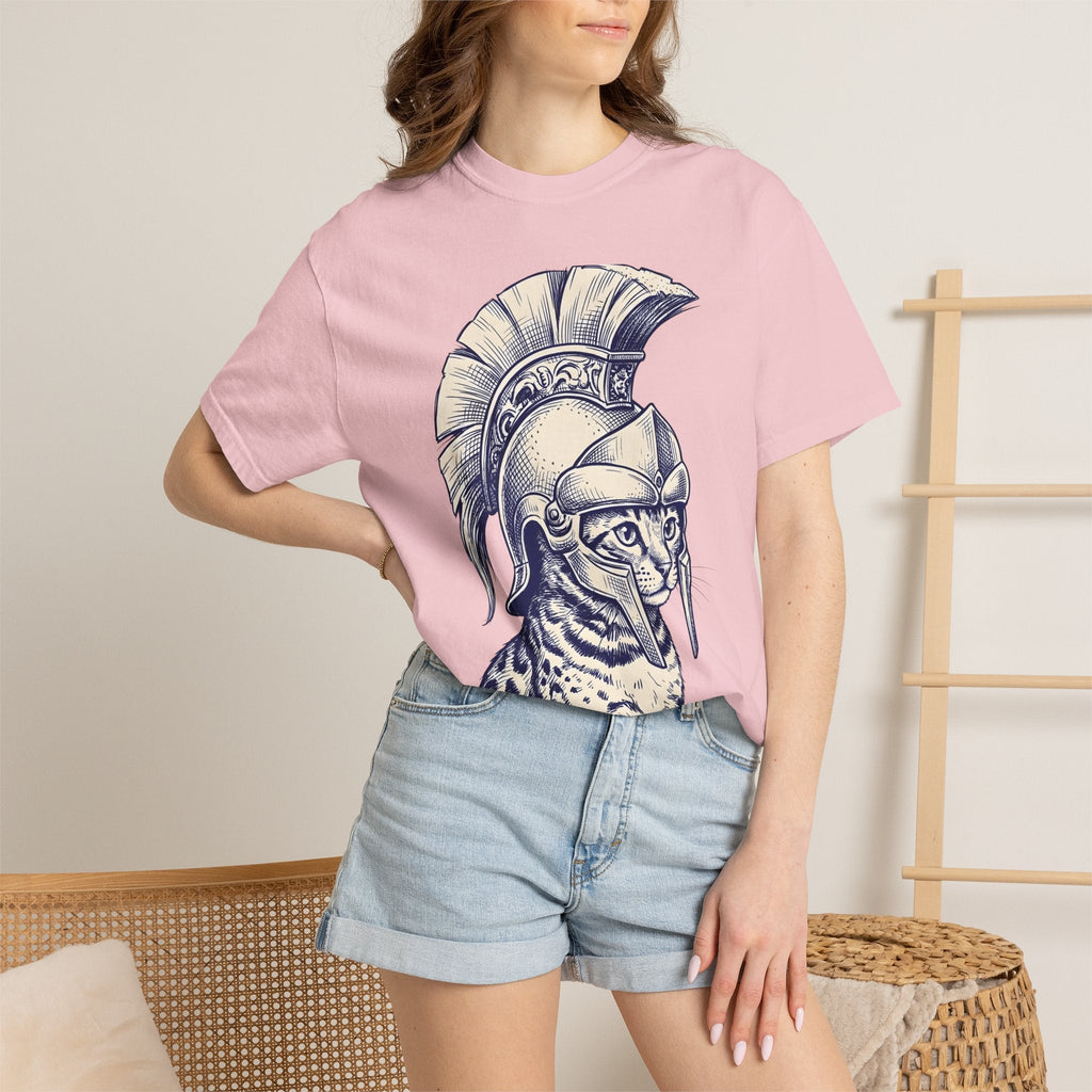 Warrior Cat Shirt Animal Unisex Gift Hand Drawn Tee Feral product image 12