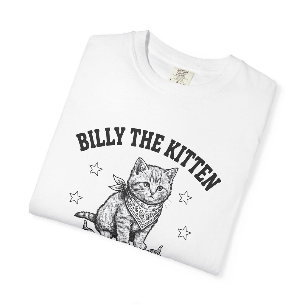 Cowboy Kitten Shirt Cat Western Unisex Gift Vintage Tee product image 5