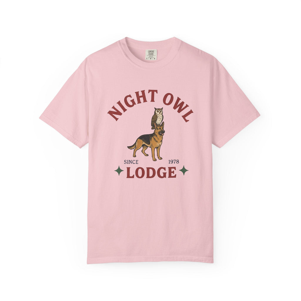 German Shepherd Owl Shirt Dog Fauna Unisex Gift Classic Tee product image 3