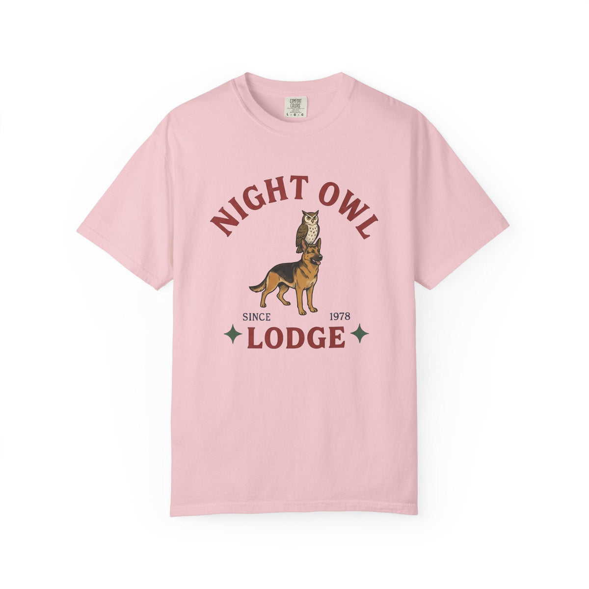 German Shepherd Owl Shirt Dog Fauna Unisex Gift Classic Tee product image 3