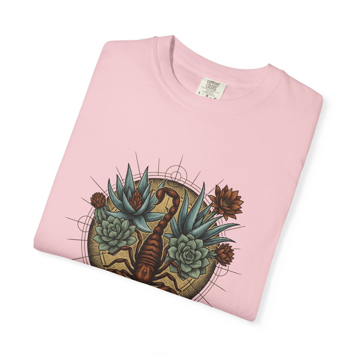 Scorpion Flower Shirt Boho Chic Horoscope Unisex Gift product image 11
