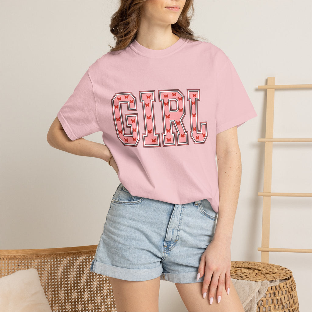 Butterfly Letterman Text Shirt St Valentine's Day product image 12