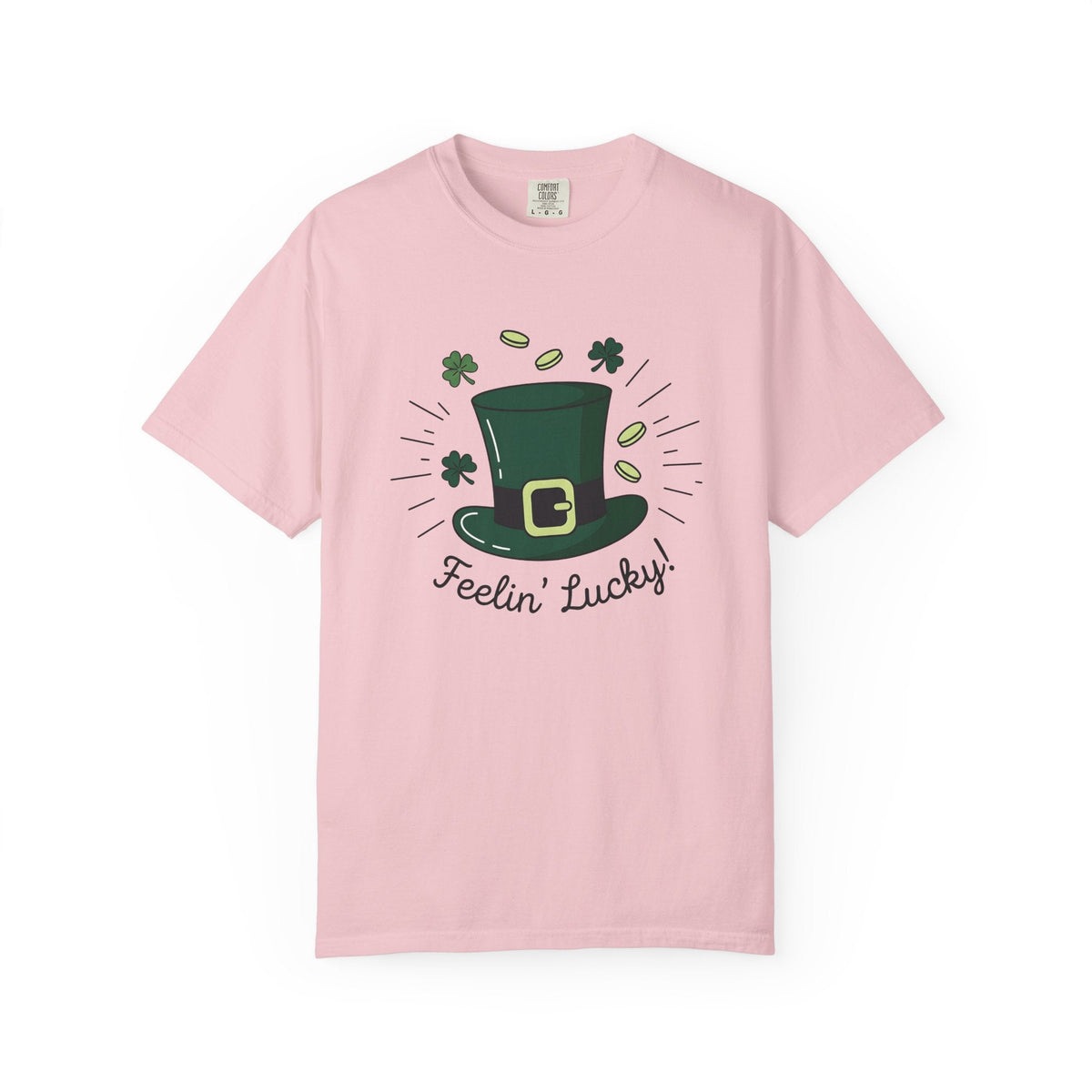 Leprechaun Hat Shirt St Patrick's Day Festival Unisex Gift Hand Drawn Tee Top