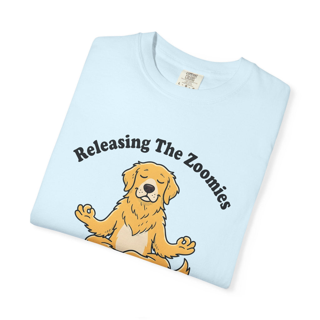 Zen Dog Shirt Yoga Fitness Unisex Gift Illustration Tee product image 8