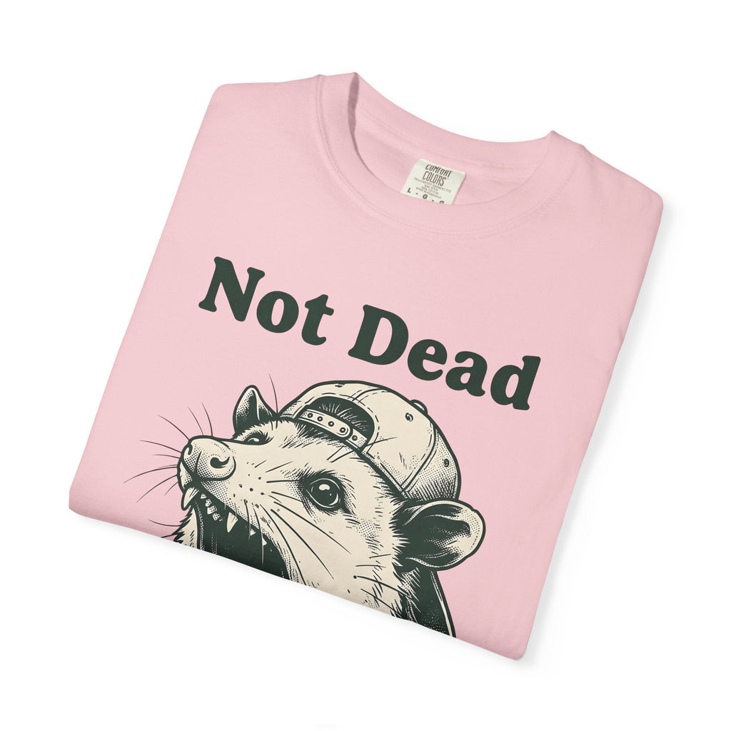Possum Cap Shirt Funny Creatures Unisex Gift Illustration Tee Opossum T-Shirt