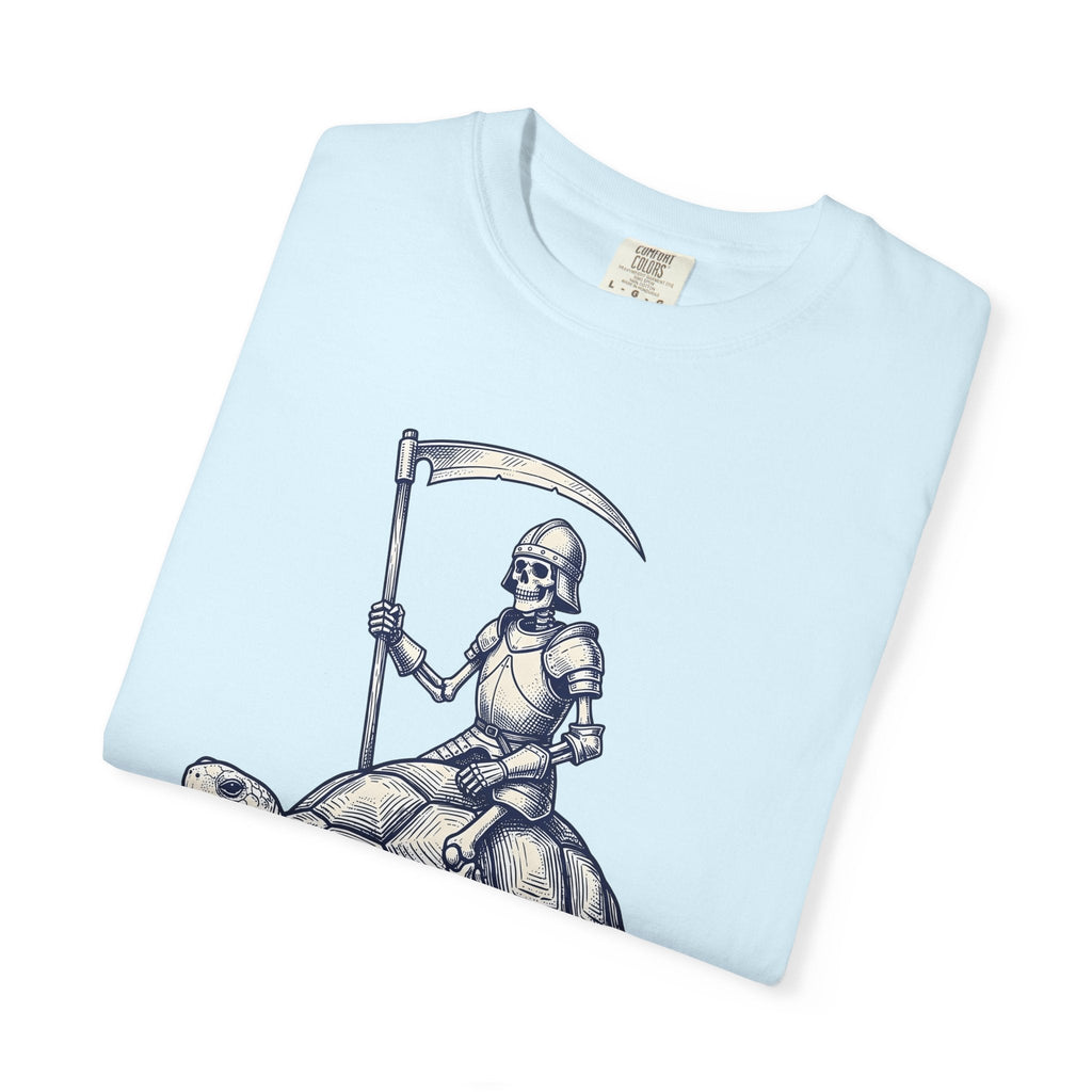 Skeleton Warrior Turtle Shirt Gothic Autumn Unisex Gift product image 9