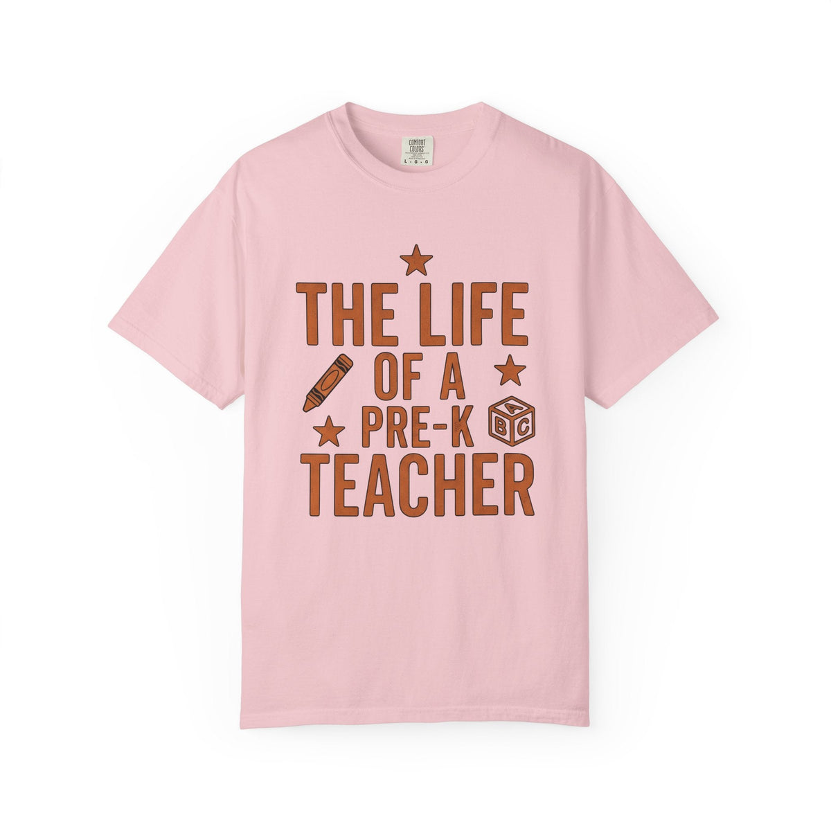Preschool Teacher Shirt School Unisex Gift Bold Text Tee product image 3
