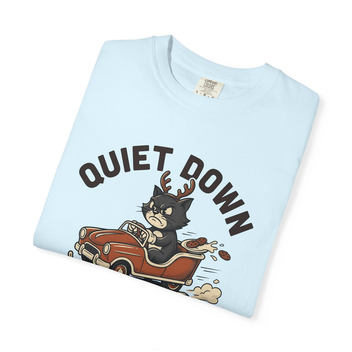 Angry Cat Vehicle Shirt Christmas Animal Unisex Gift product image 8