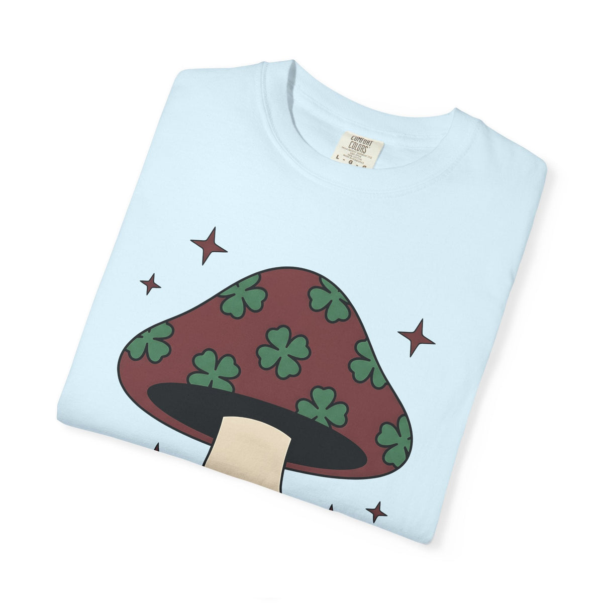 Four Leaf Mushroom Shirt St Patrick's Day Plants Gift Women product image 8