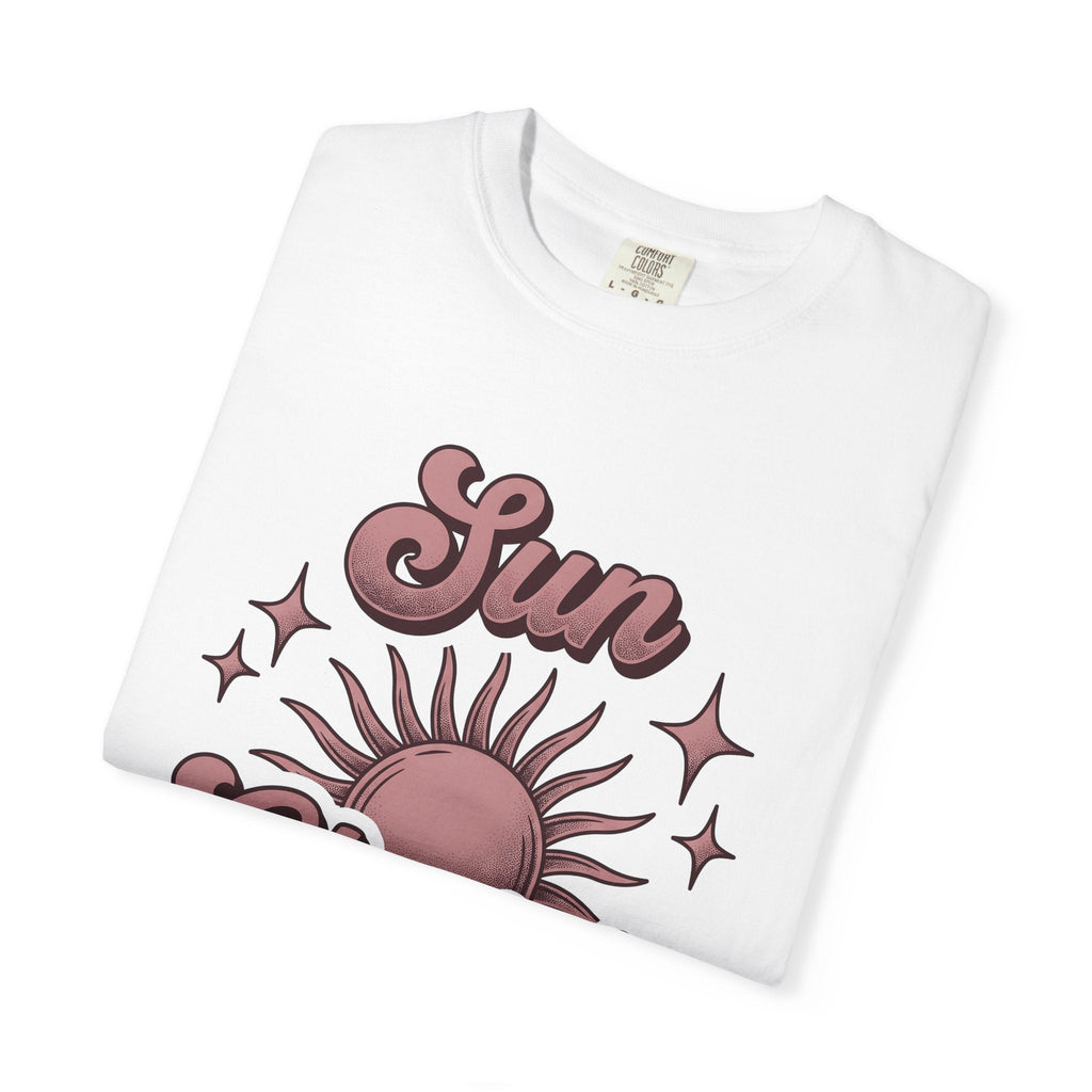 Sun Illustration Shirt Sun Home Decor Unisex Gift Mid Century Tee Solar T-Shirt