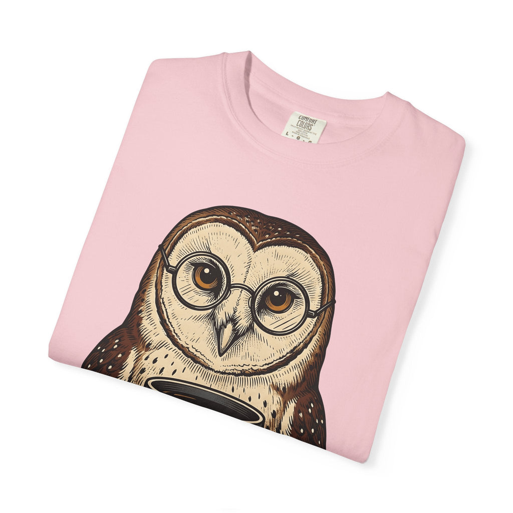 Owl Tea Cup Shirt Tea Animal Unisex Gift Vintage Tee Teacup T-Shirt Tea Fan