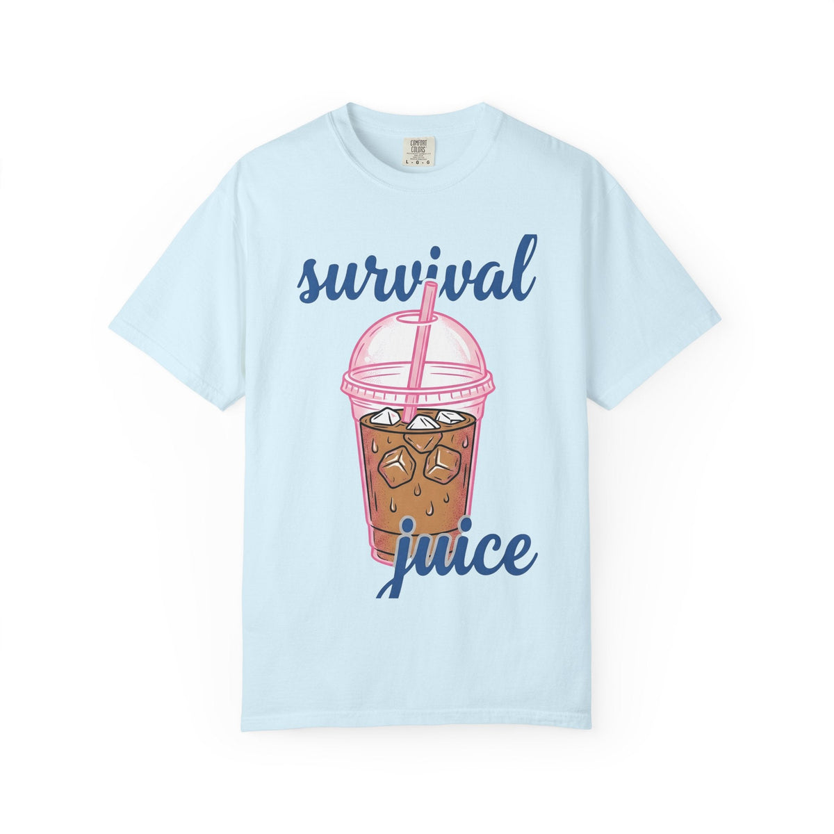 Iced Coffee Cup Shirt Coffee Humor Unisex Gift Cartoon Tee Coffee Mug T-Shirt