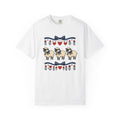 Sheep Trio Shirt 4th Of July Farmhouse Unisex Gift Folk Art product image 1
