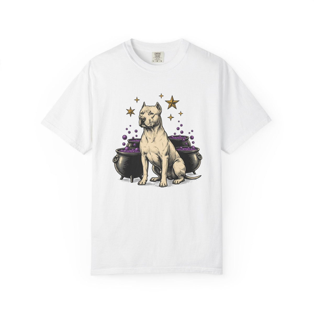 Pitbull Pup Shirt Dog Fall Unisex Gift Classic Graphic Tee product image 1