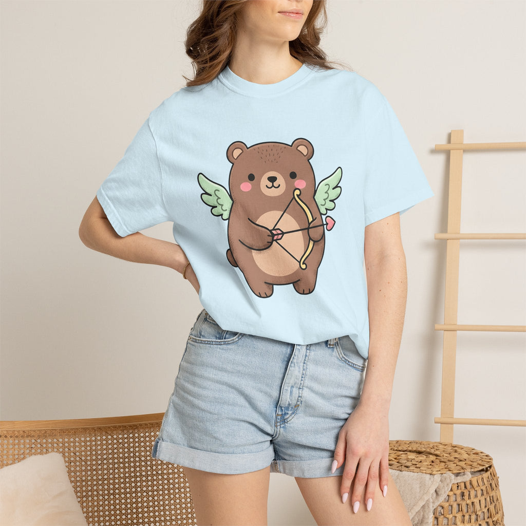 Cherub Bear Shirt Cute Romance Unisex Gift Cartoon Tee product image 9
