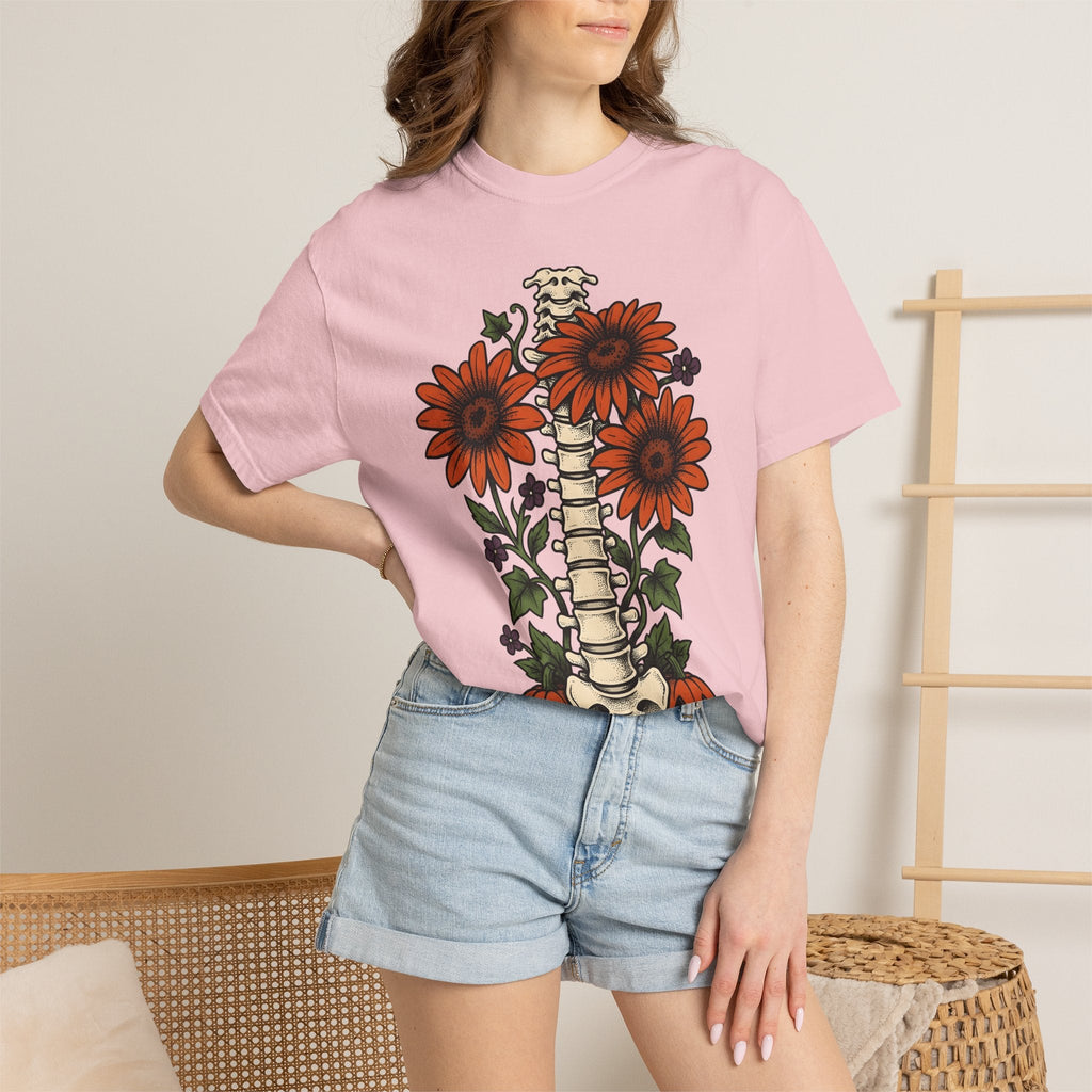 Spine Flower Pumpkins Shirt Halloween Horror Unisex Gift product image 12