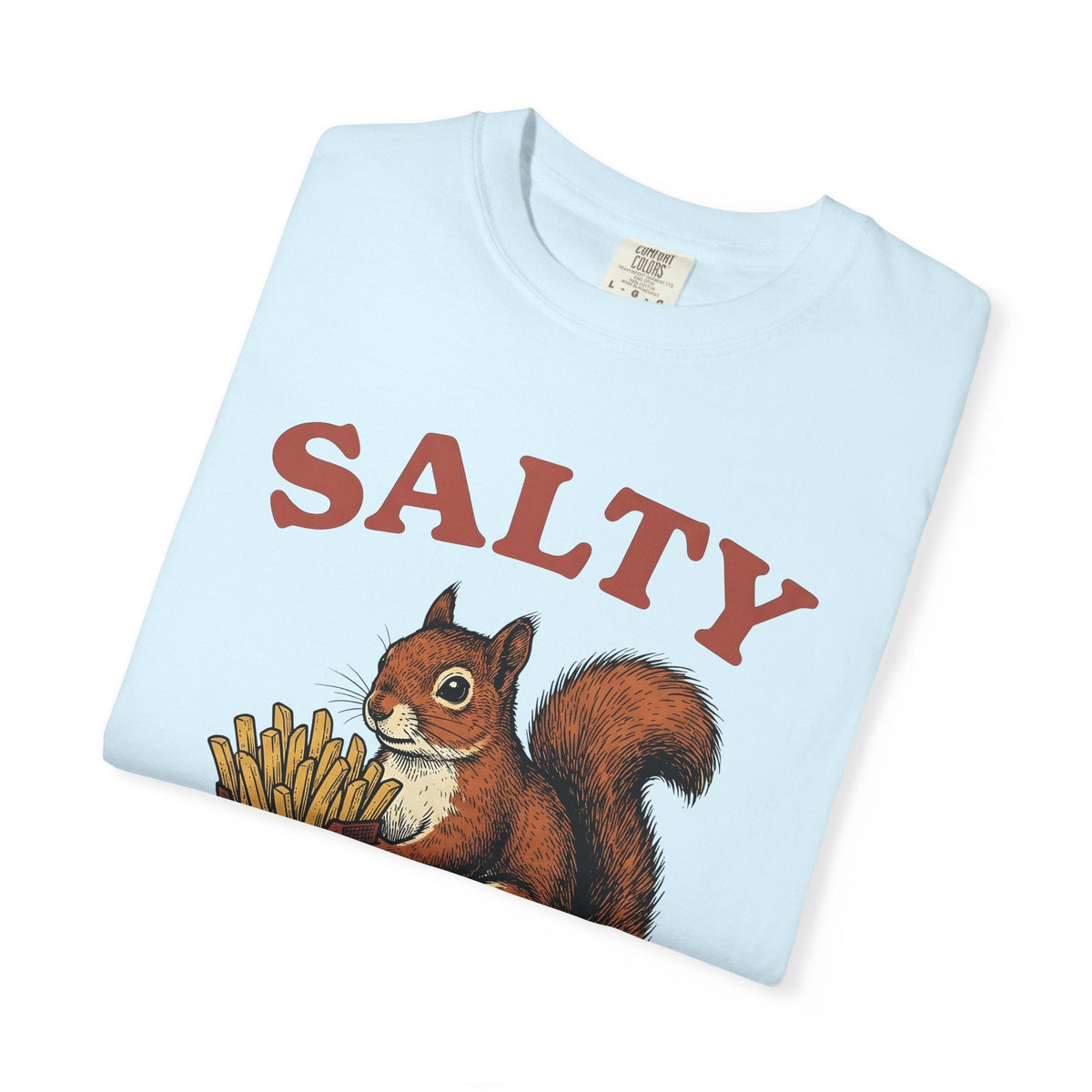 Squirrel Fries Shirt Funny Animal Unisex Gift Vintage Tee product image 8