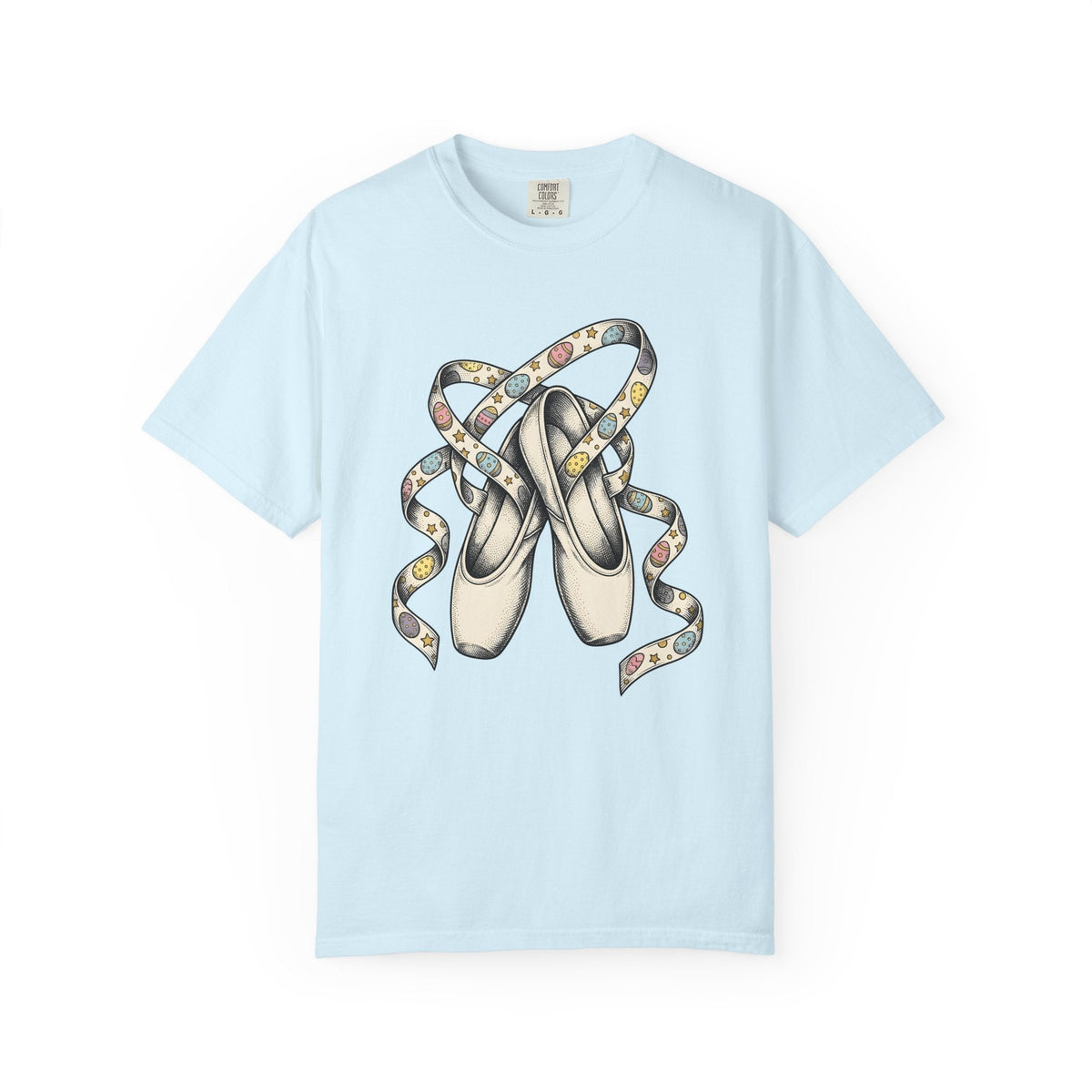 Ballet Flats Shirt Easter Recital Unisex Gift Cartoon Tee Dance Shoes T-Shirt