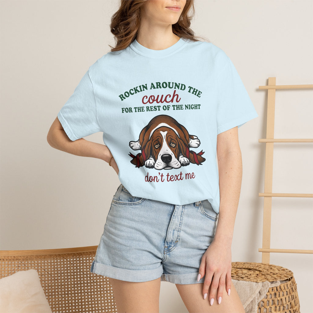 Basset Dog Shirt Funny Canine Unisex Gift Graphic Tee Hound product image 9