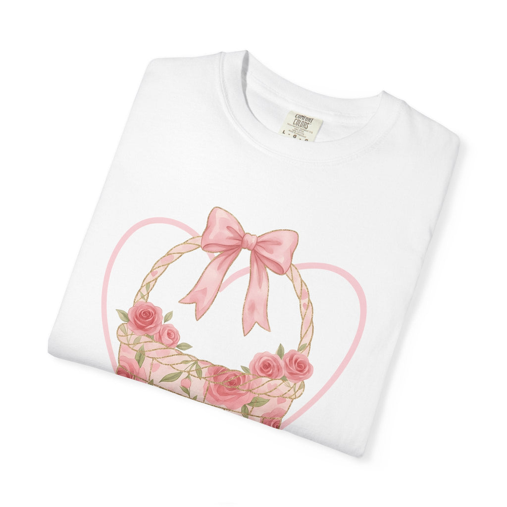 Flower Cluster Shirt Easter Bloom Gift Women Painterly Tee product image 5